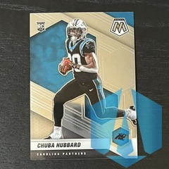 2021 Panini Mosaic Chuba Hubbard #325 Carolina Panthers